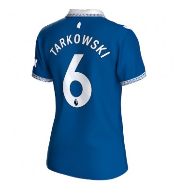 Lacne Ženy Futbalové dres Everton James Tarkowski #6 2023-24 Krátky Rukáv - Domáci